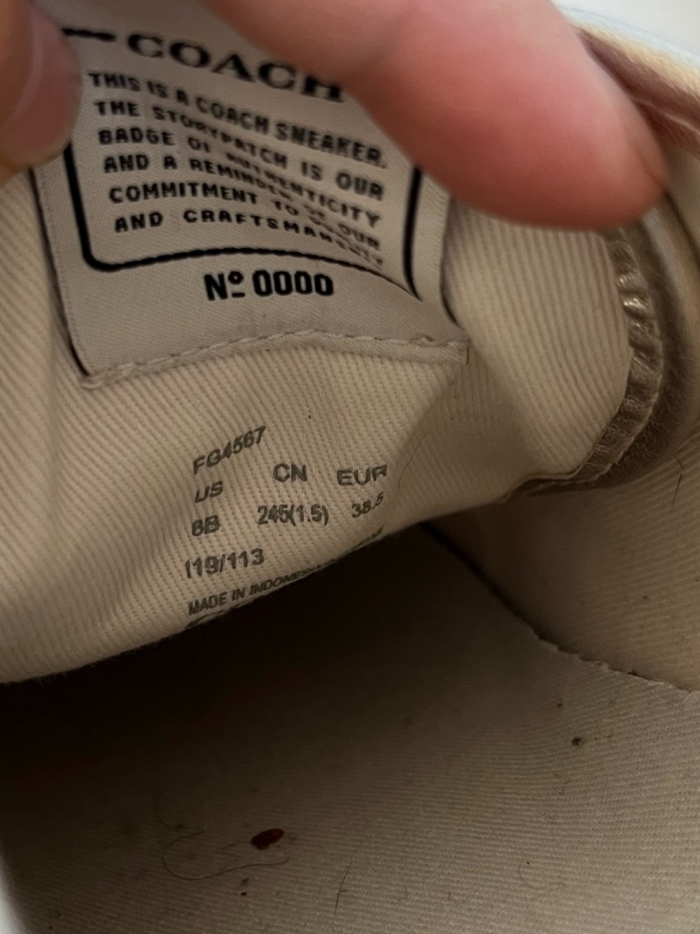 Coach Metallic Silver Low-Top Sneakers women’s size 8B - Picture 8 of 11